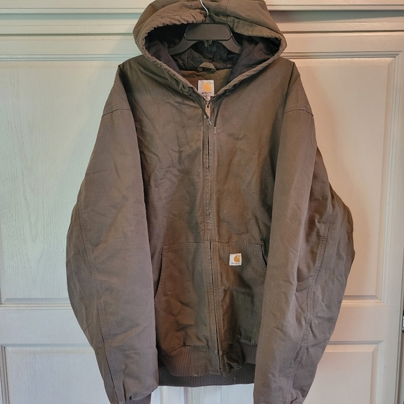 Y2K Carhartt Brown Coat - Picture 1 of 10
